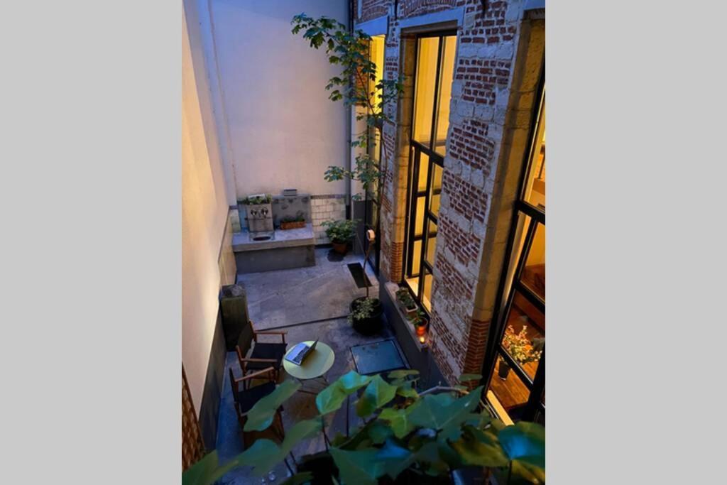 Apartamento Duplex In Historical Centre With Private Courtyard Amberes Exterior foto