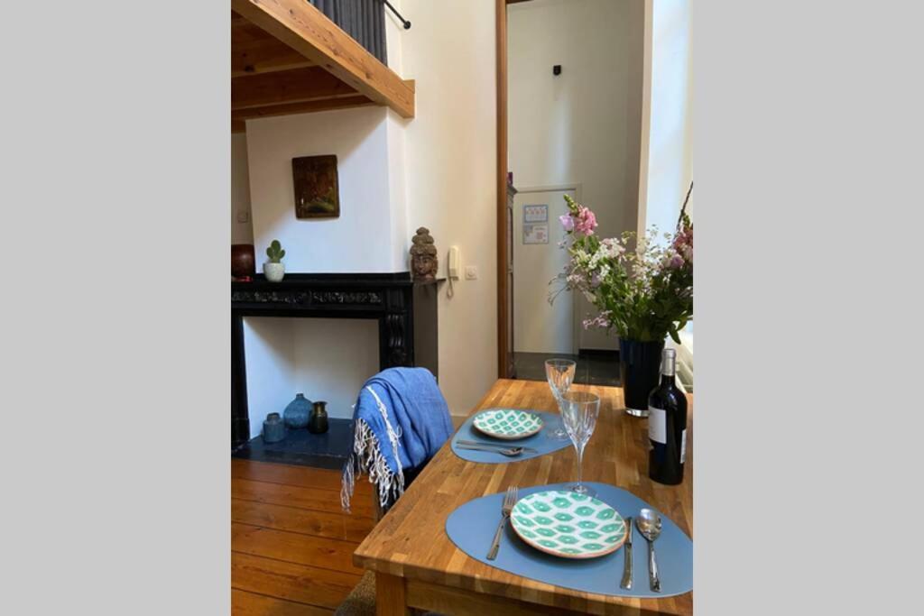 Apartamento Duplex In Historical Centre With Private Courtyard Amberes Exterior foto