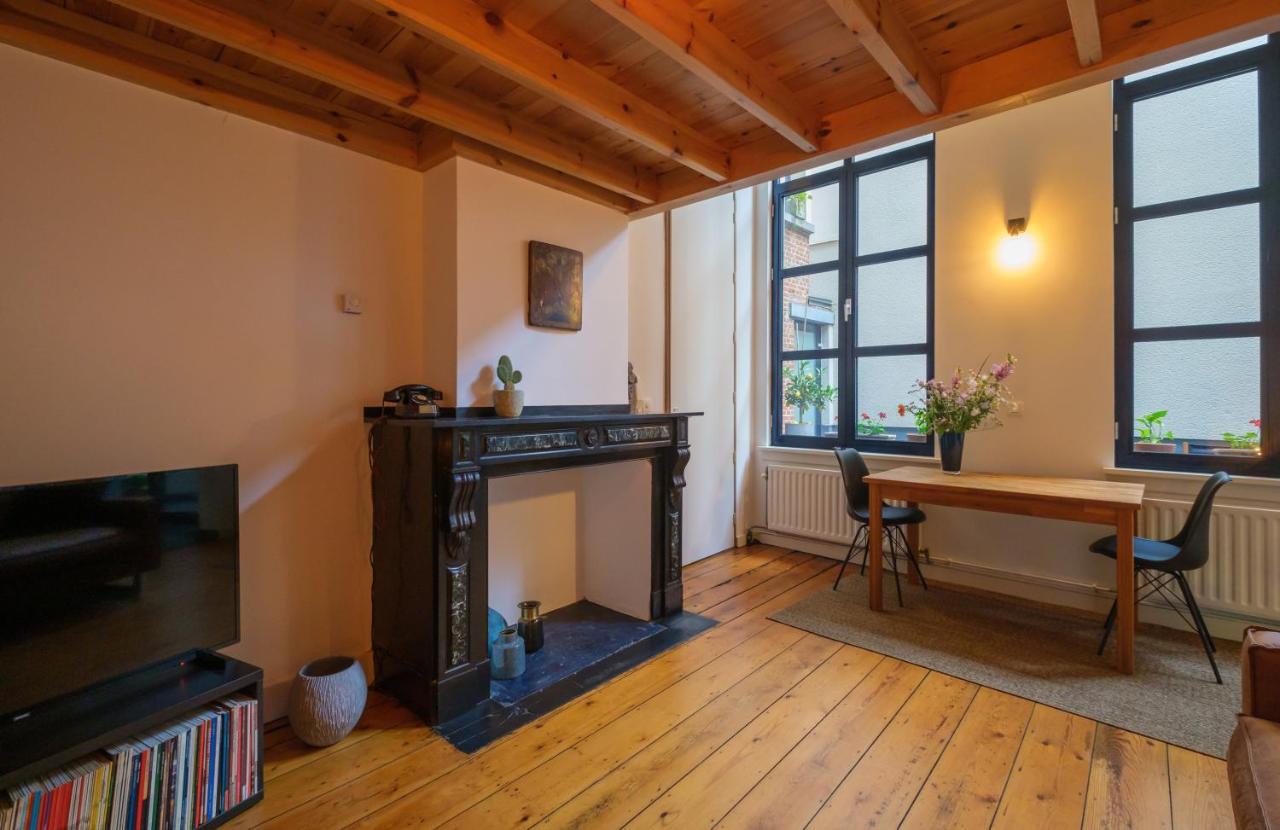 Apartamento Duplex In Historical Centre With Private Courtyard Amberes Exterior foto